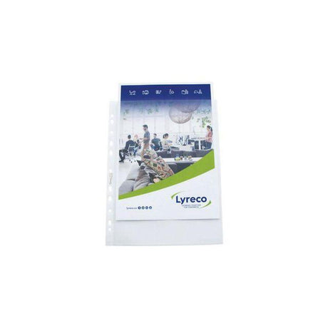 Plastic pocket LYRECO A4+ premium 0,12 25/pack