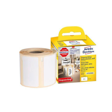 Label AVERY H-duty lab 57x32mm 400/fp