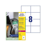 Label AVERY WH 74x105mm 400/fp