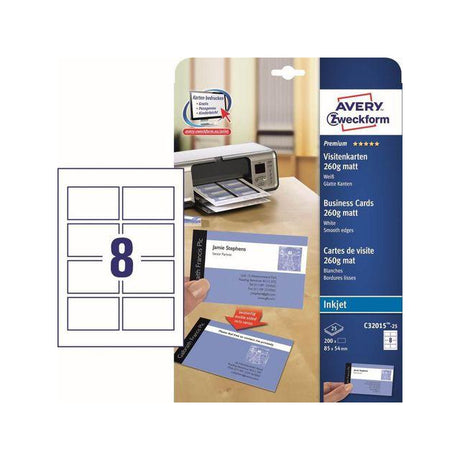 Label AVERY card 85x54mm 200/pc
