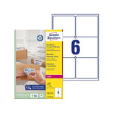 Label AVERY 99,1x93,1mm 600/fp