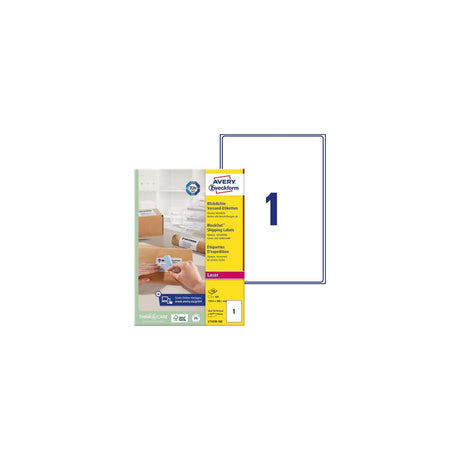 Label AVERY 199,6x289,1mm 100/pc