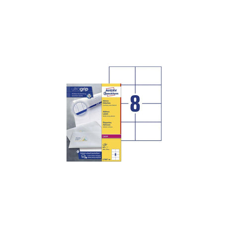 Label AVERY Laser 105x74mm 800/fp