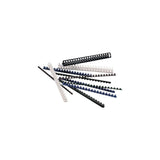 Plastic spiral LYRECO 12mm black 100/pack