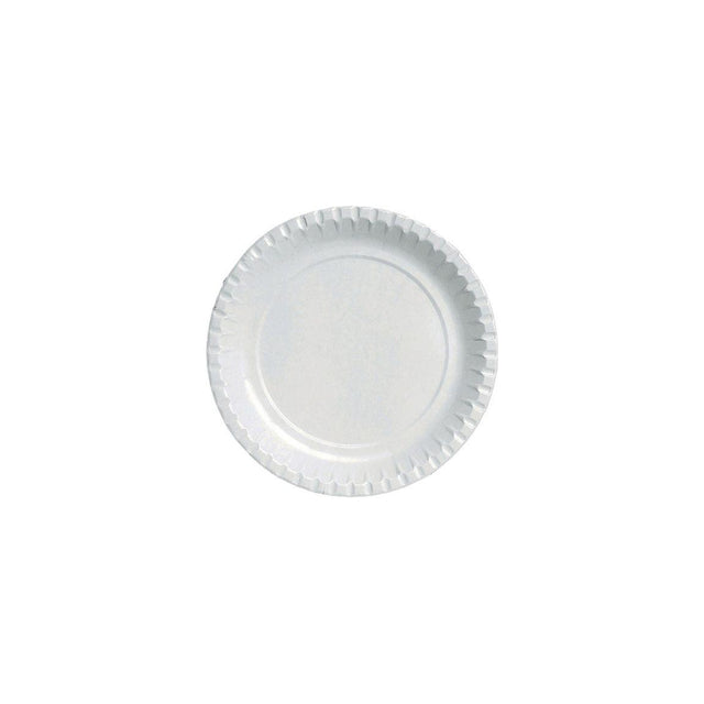 Plate DUNI Paper 22cm white 100/pack