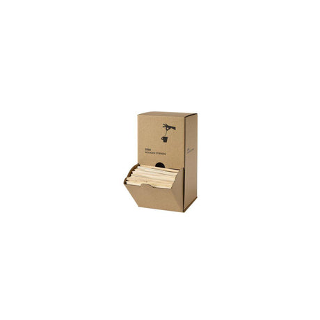 Tube stick Wood dispenser box 11cm 2000/pc
