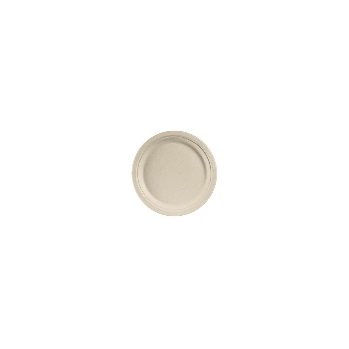Plate DUNI 26cm brown 50/pack
