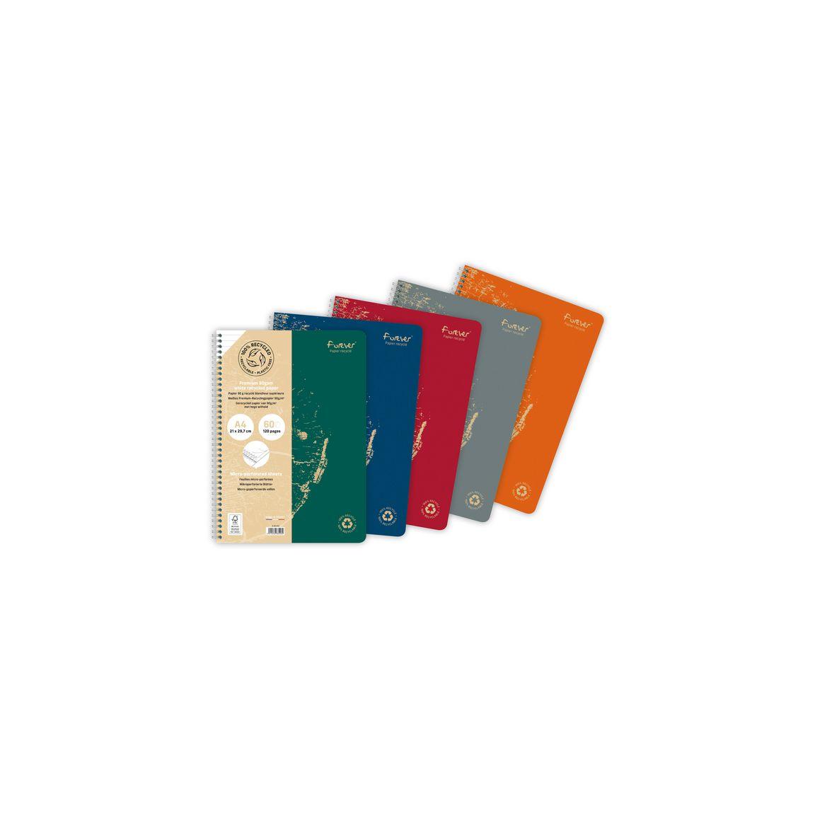 Notepad FOREVER A4 ruled