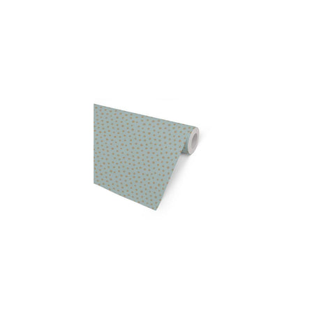 Gift wrap 57cmx154m SpotOn mint/gold