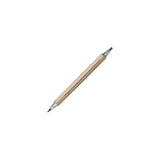 Calligraphy pen ZIG double nib silver