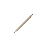 Calligraphy pen ZIG double nib silver