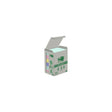Notes POST-IT 100%recy 38x51 black.f 6/pc