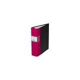 Office binder neutral A4 80mm cerise