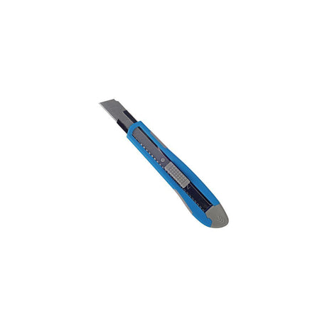 Switchblade knife LYRECO 18 mm blue
