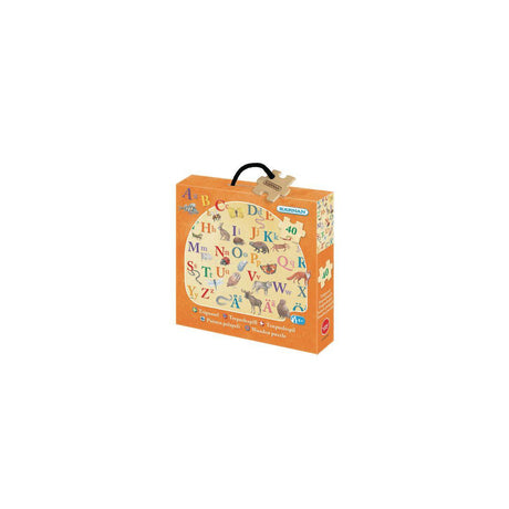 Wooden puzzle ABC animals 40 pieces