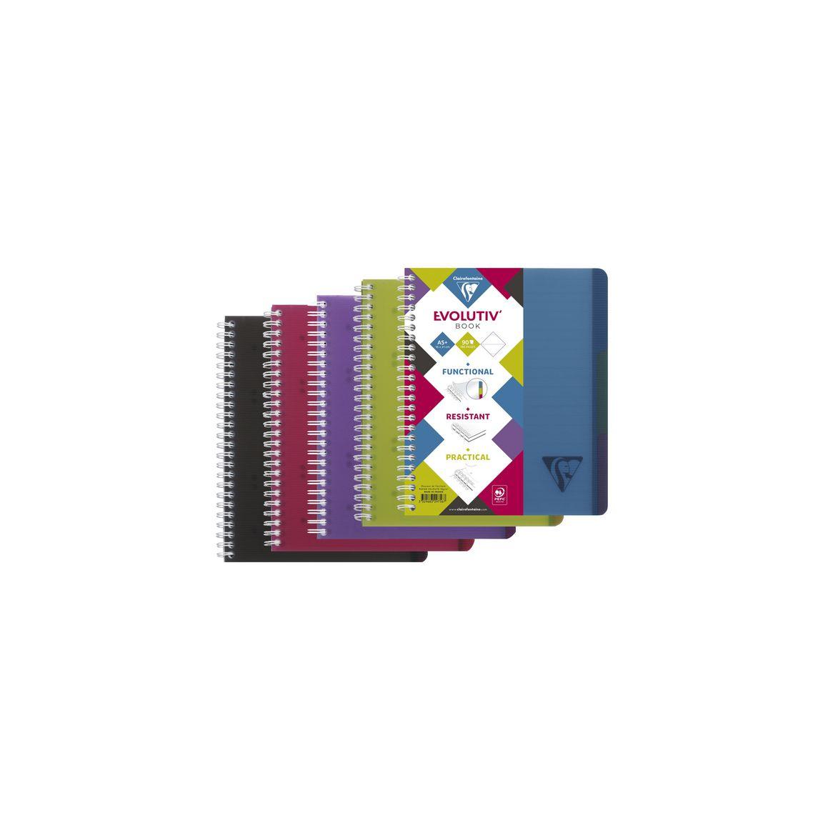 Ant.block LINICOLOR A5+ 3-tab black