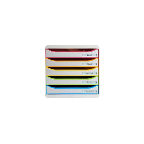 Form box EXACOMPTA BIGBOX 5 drawers white