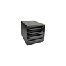 Blank box EXACOMPTA BIGBOX 4 drawer black