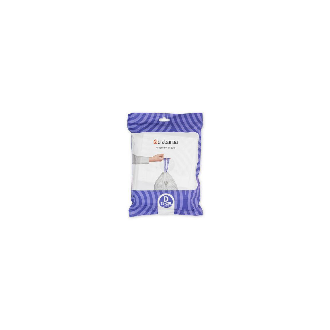 Waste bag D BRABANTIA 15-20L 40/pack