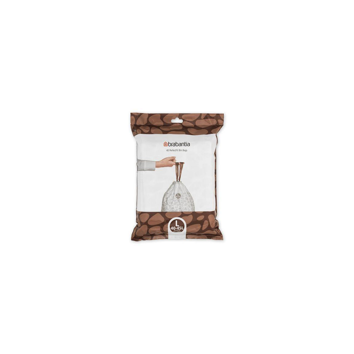 Waste bag L BRABANTIA 40-45L 40/pack
