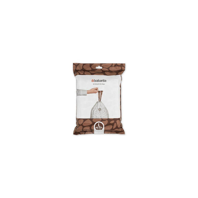 Waste bag L BRABANTIA 40-45L 40/pack