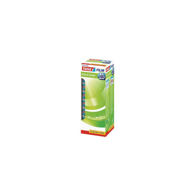Document tape TESA Eco 19mmx33m 8/pack