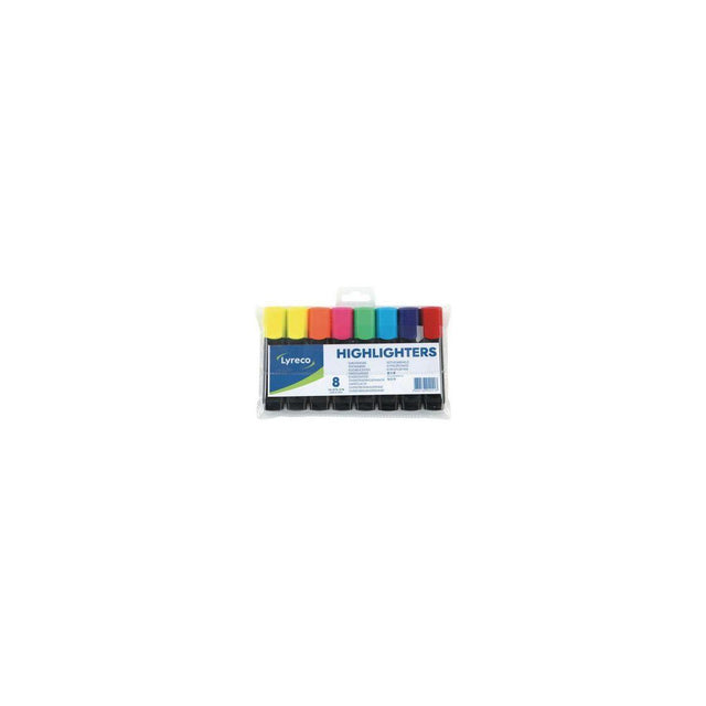 Highlighter LYRECO 2-5mm 8/pack