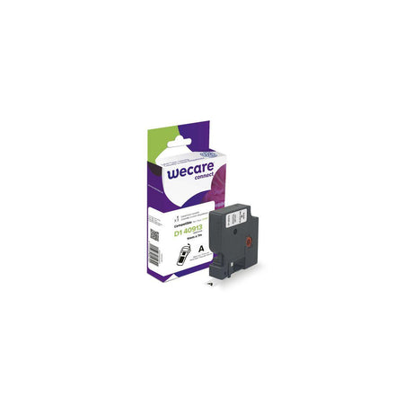 Tape WECARE 9mm Black on White