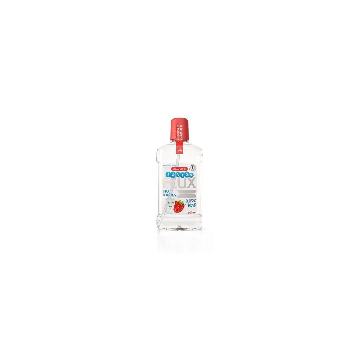 Mouthwash FLUX Junior Strawberry 500ml