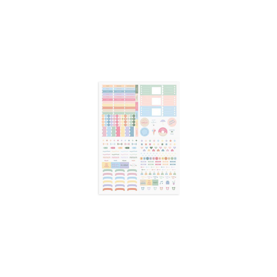Sticker sheet Pretty Pastels