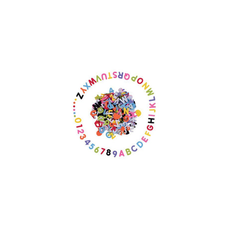 Felt letters self-adhesive 500/pack