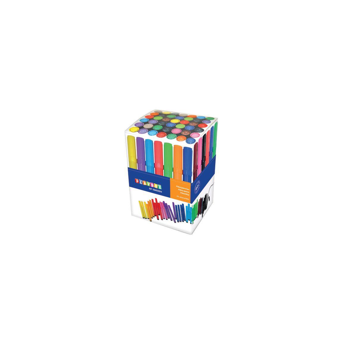 Fibre pen broad 42/pack