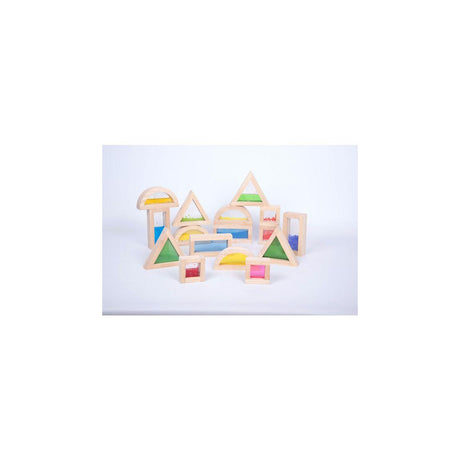 Sensory blocks various shapes 16/pc
