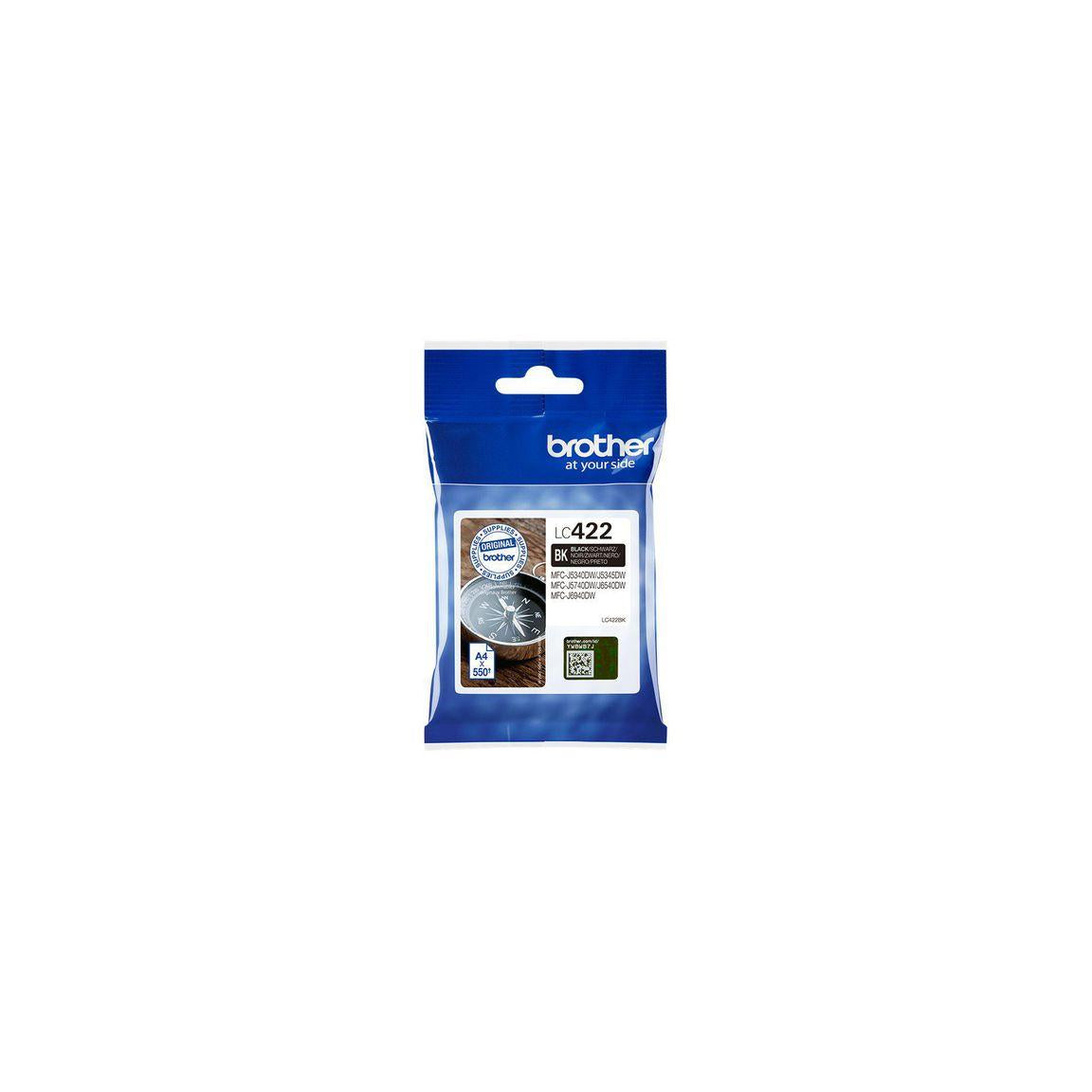 Ink cartridge BROTHER LC422BK Black