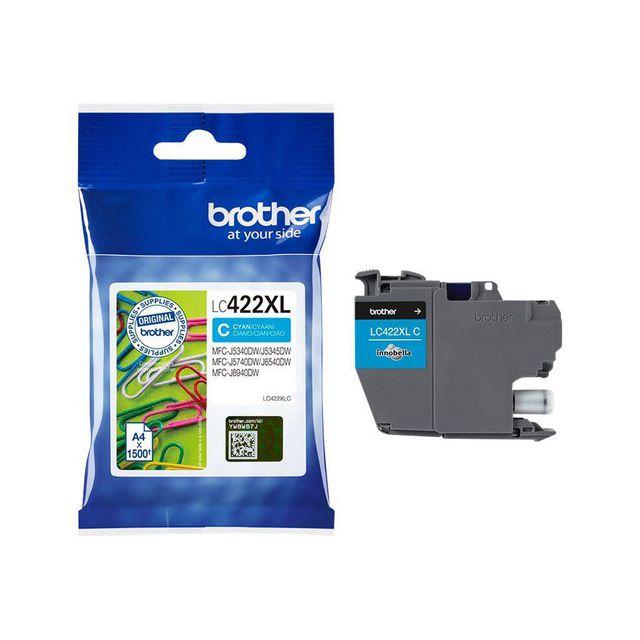 Ink cartridge BROTHER LC422XLC Cyan