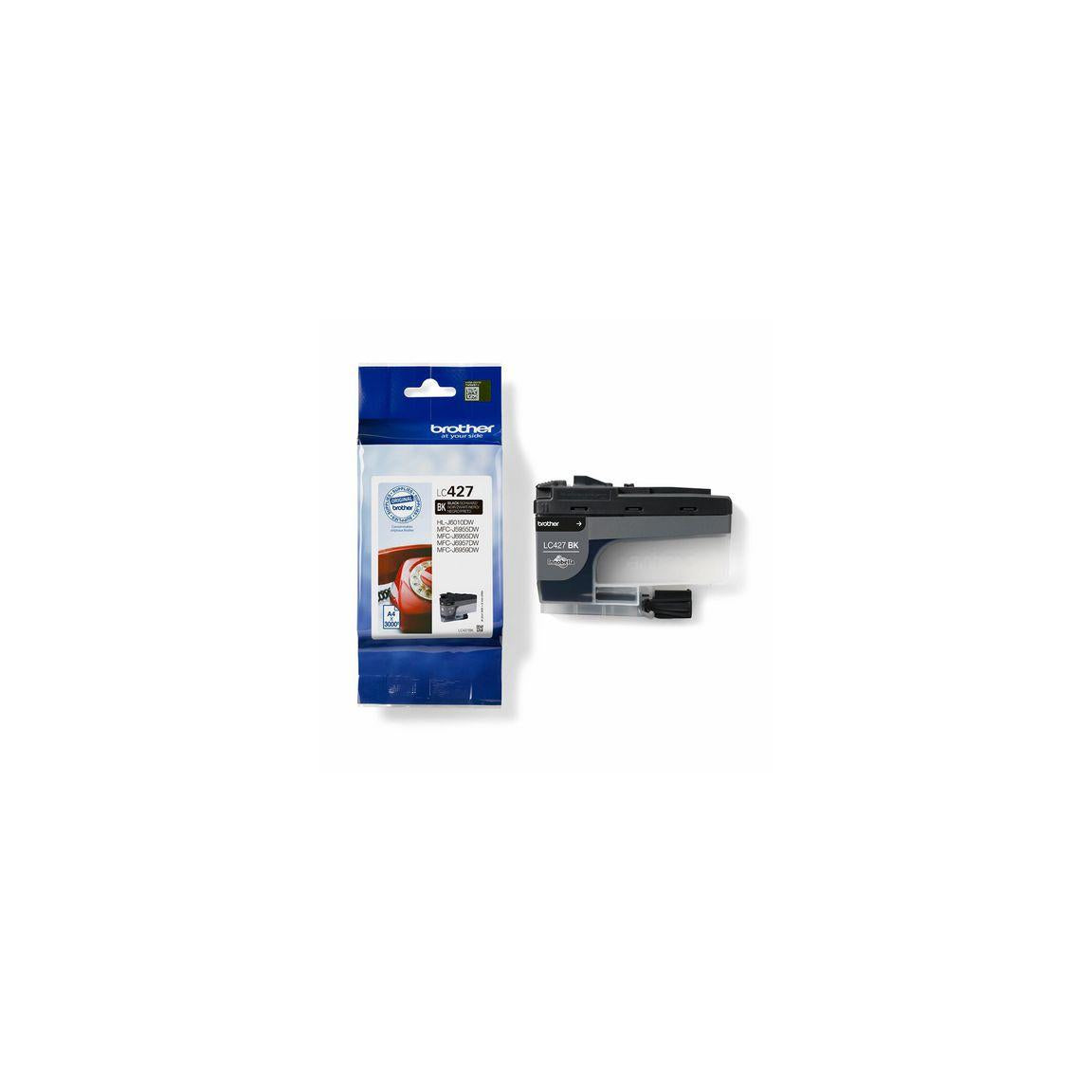 Ink cartridge BROTHER LC427BK 3K S