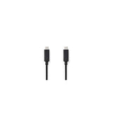 Cable NEDIS USB-C - USB-C 2m black