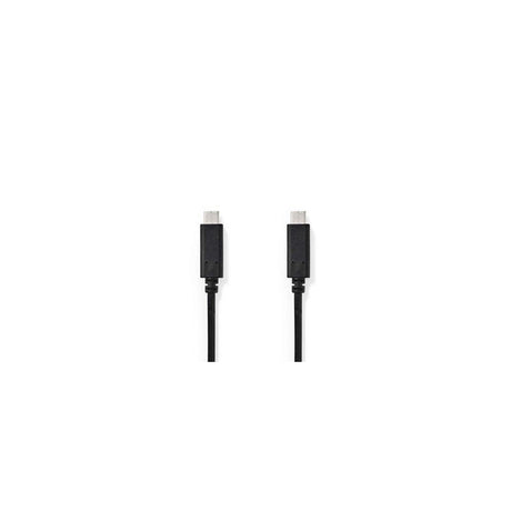 Cable NEDIS USB-C - USB-C 2m black