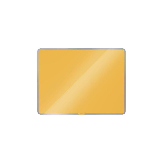 Glass panel LEITZ Cosy yellow 80x60cm
