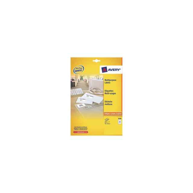 Label AVERY Premium 70x33,8mm 2400/pc