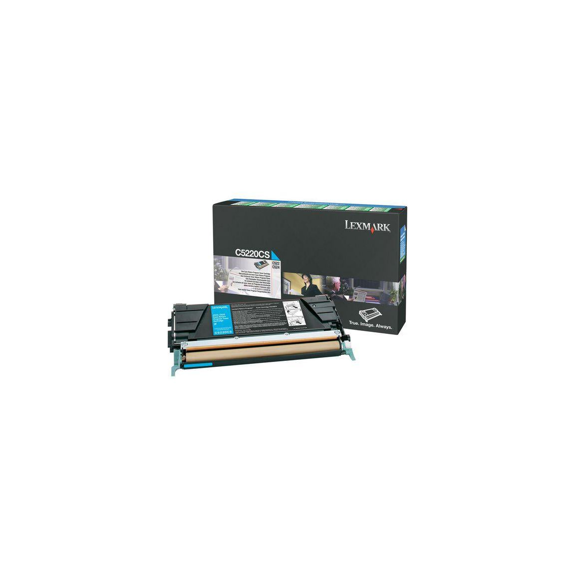 Toner LEXMARK C5220CS 3K cyan