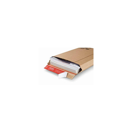 Cardboard envelope COLOMPAC A5 185x270x50mm brown
