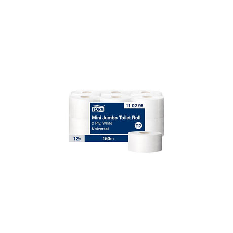 Toilet paper TORK Uni T2 2-ply 12/pack