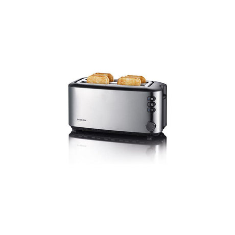Toaster 4 discs stainless steel