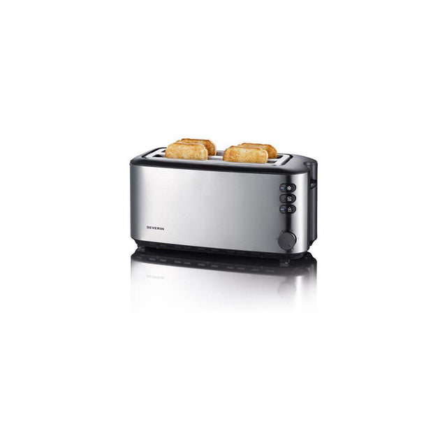 Toaster 4 discs stainless steel