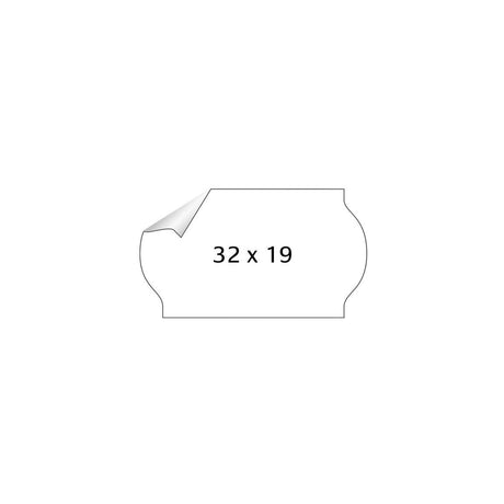 Price ethic. METO 32x19mm outlet white 1000/RL