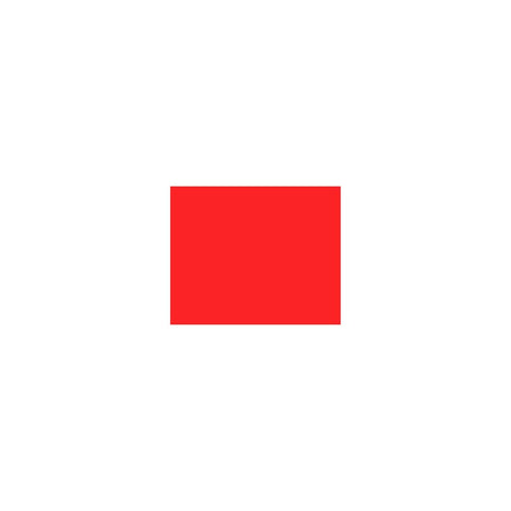 Label 1136 20x16mm G2 Fluorine red 8rl/fp