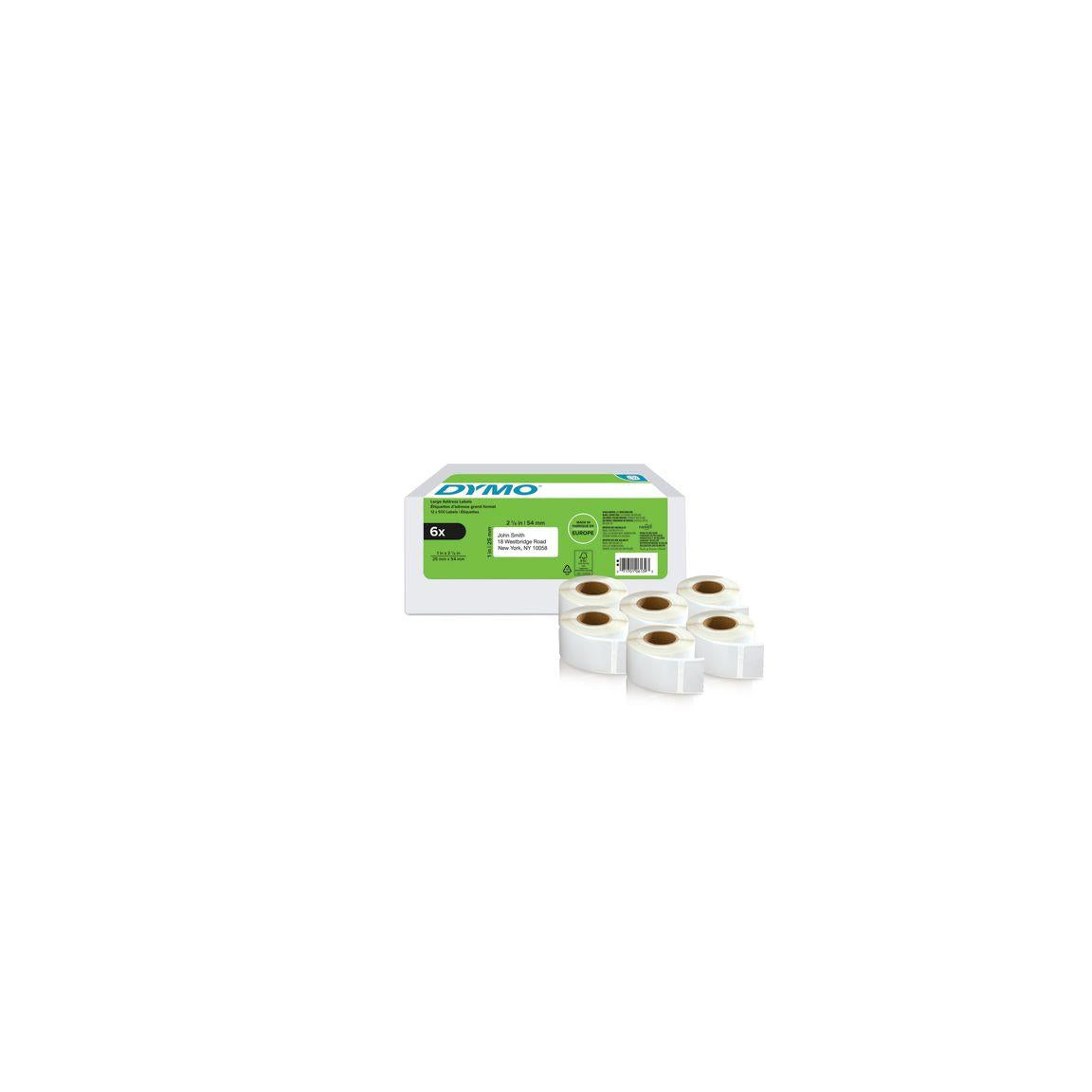 Label DYMO Return 25x54 mm 6rl/KRT