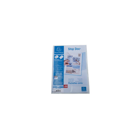 File EXACOMPTA A4 0,11mm clear 100/pc