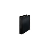 Ring binder A4 D-ring: 45mm PP pocket black